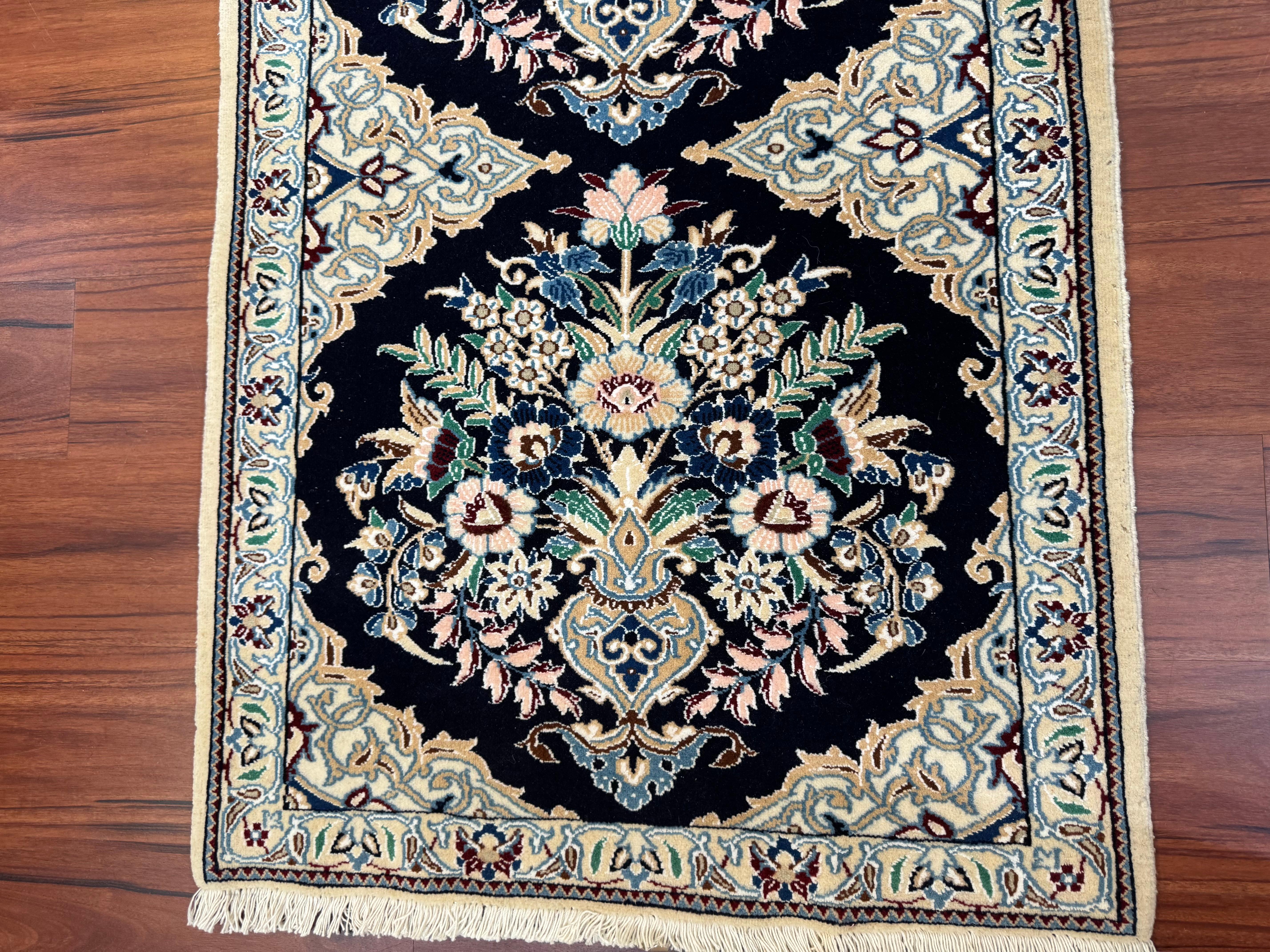 20th Century Very Fine Persian Nain Runner  For Sale