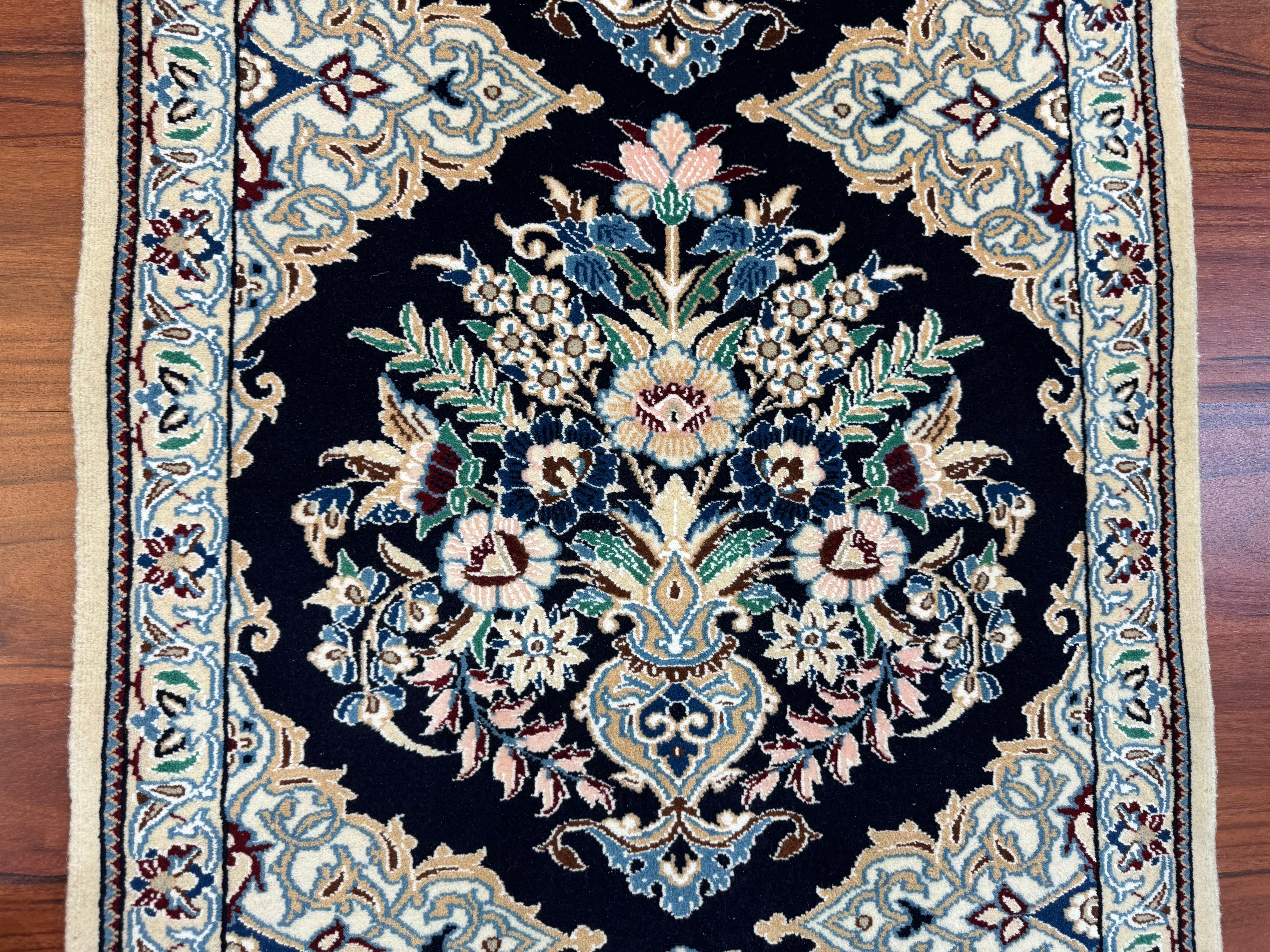 Very Fine Persian Nain Runner  For Sale 2