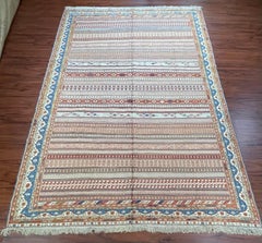 Very Fine Persian Silk Soumak Rug/Carpet