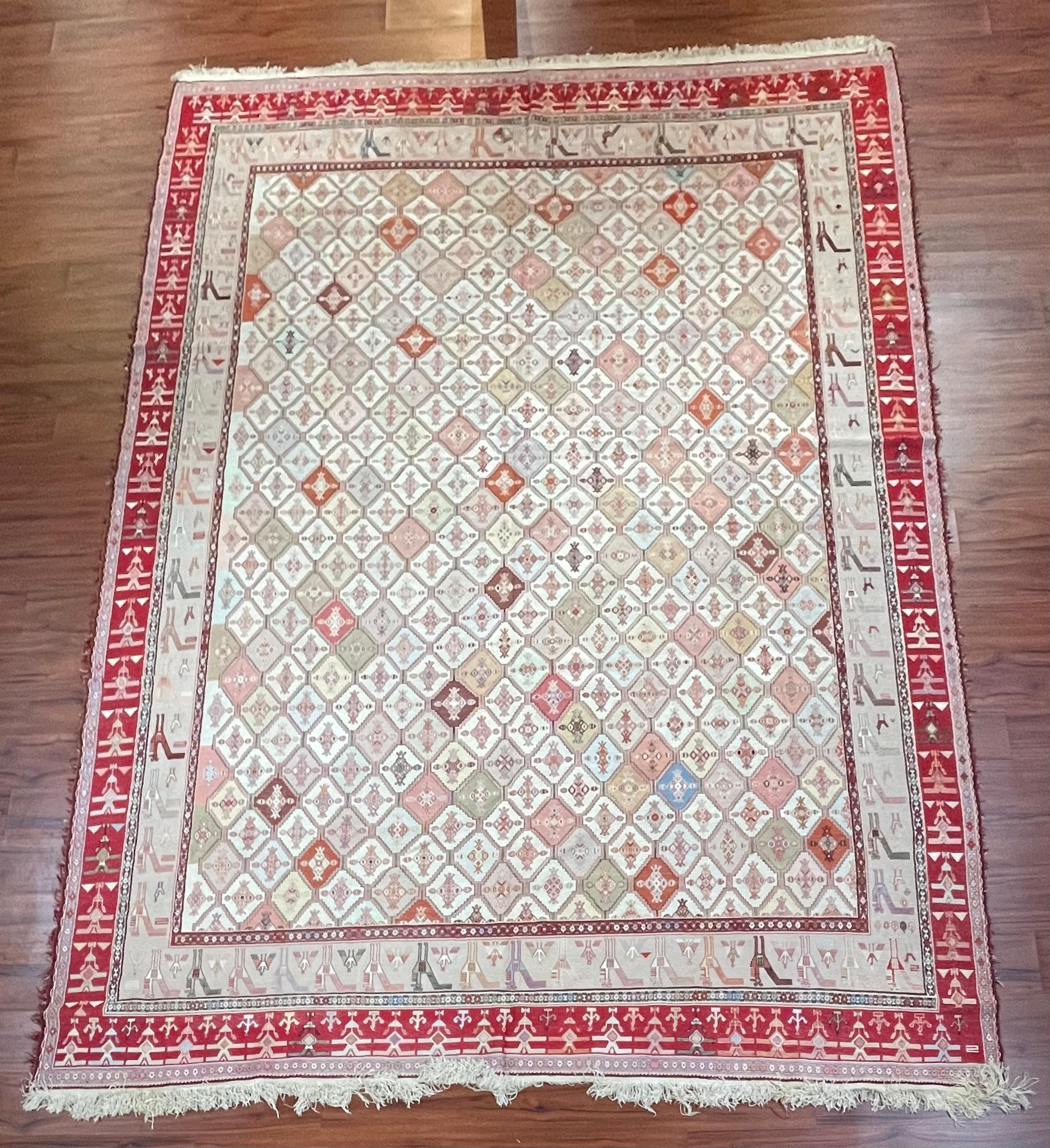 Very Fine Persian Soumak Rug/Carpet For Sale 3