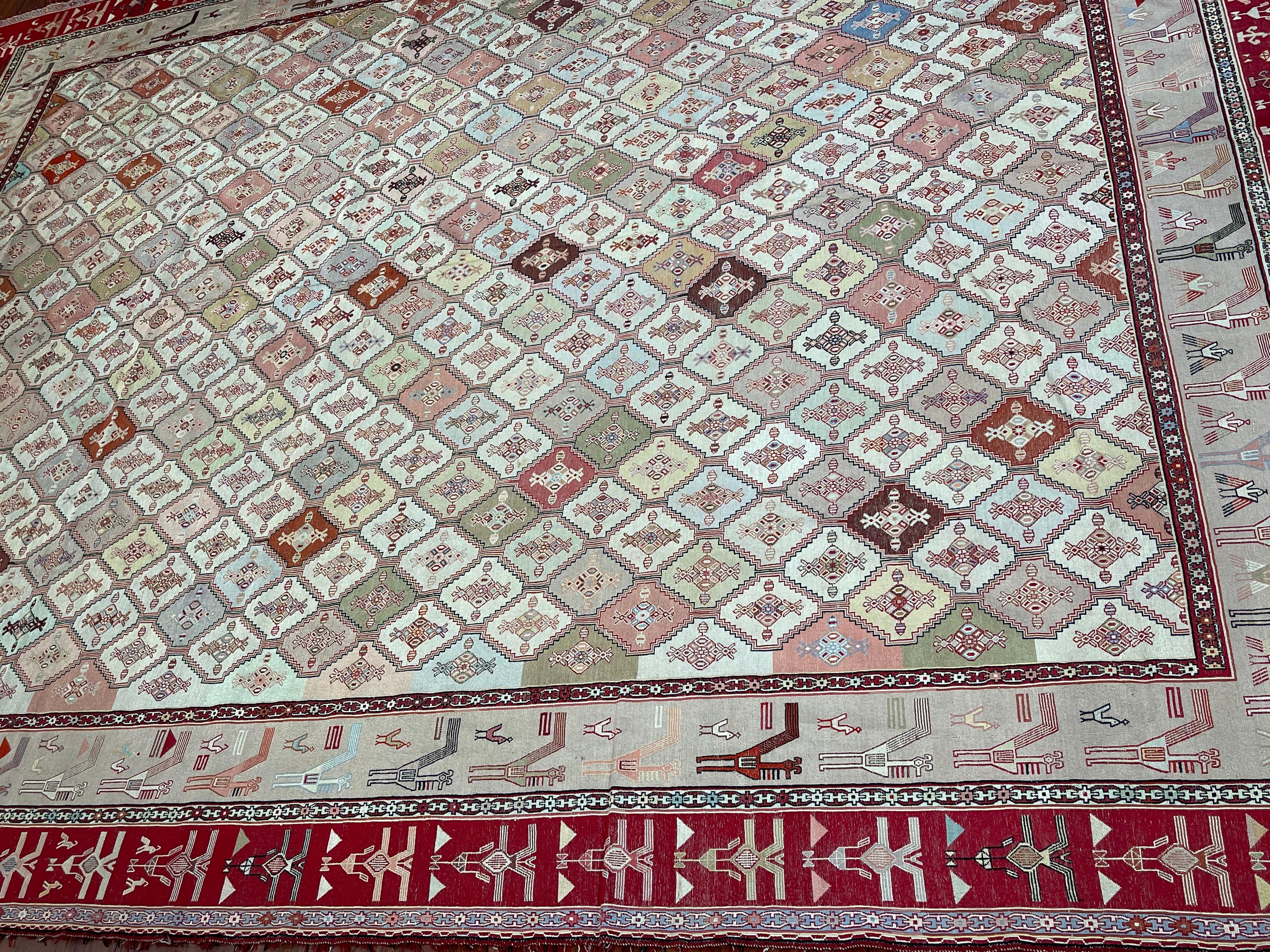 Very Fine Persian Soumak Rug/Carpet For Sale 5