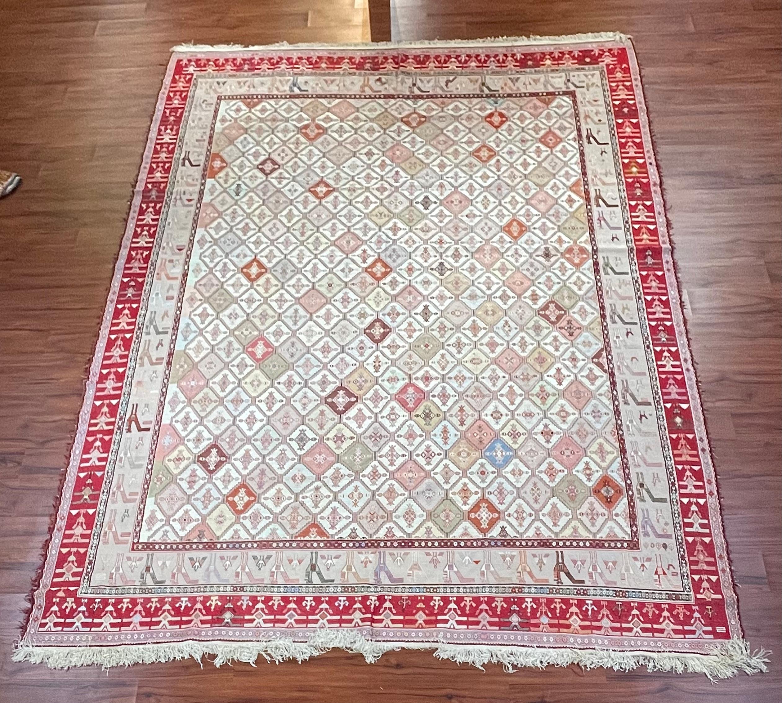 Very Fine Persian Soumak Rug/Carpet For Sale 1