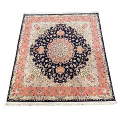 Vintage Very Fine Persian Tabriz Rug/Carpet