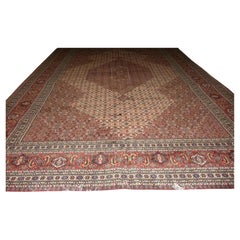 Very fine Persian Tabriz Silk & Wool Rug - 8.3' x 11.5'