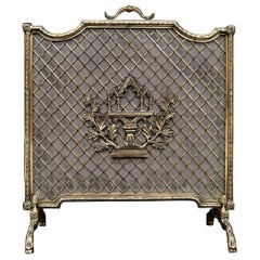 Sehr feine Qualität Messing Firescreen