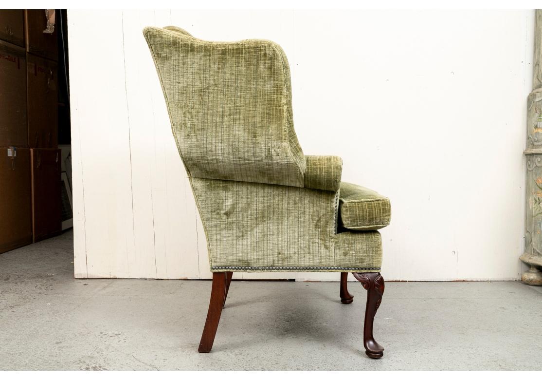 Very Fine Quality Tufted Wingback Chair From Charles Stewart For Sale 3