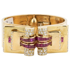 Ruby Cuff Bracelets