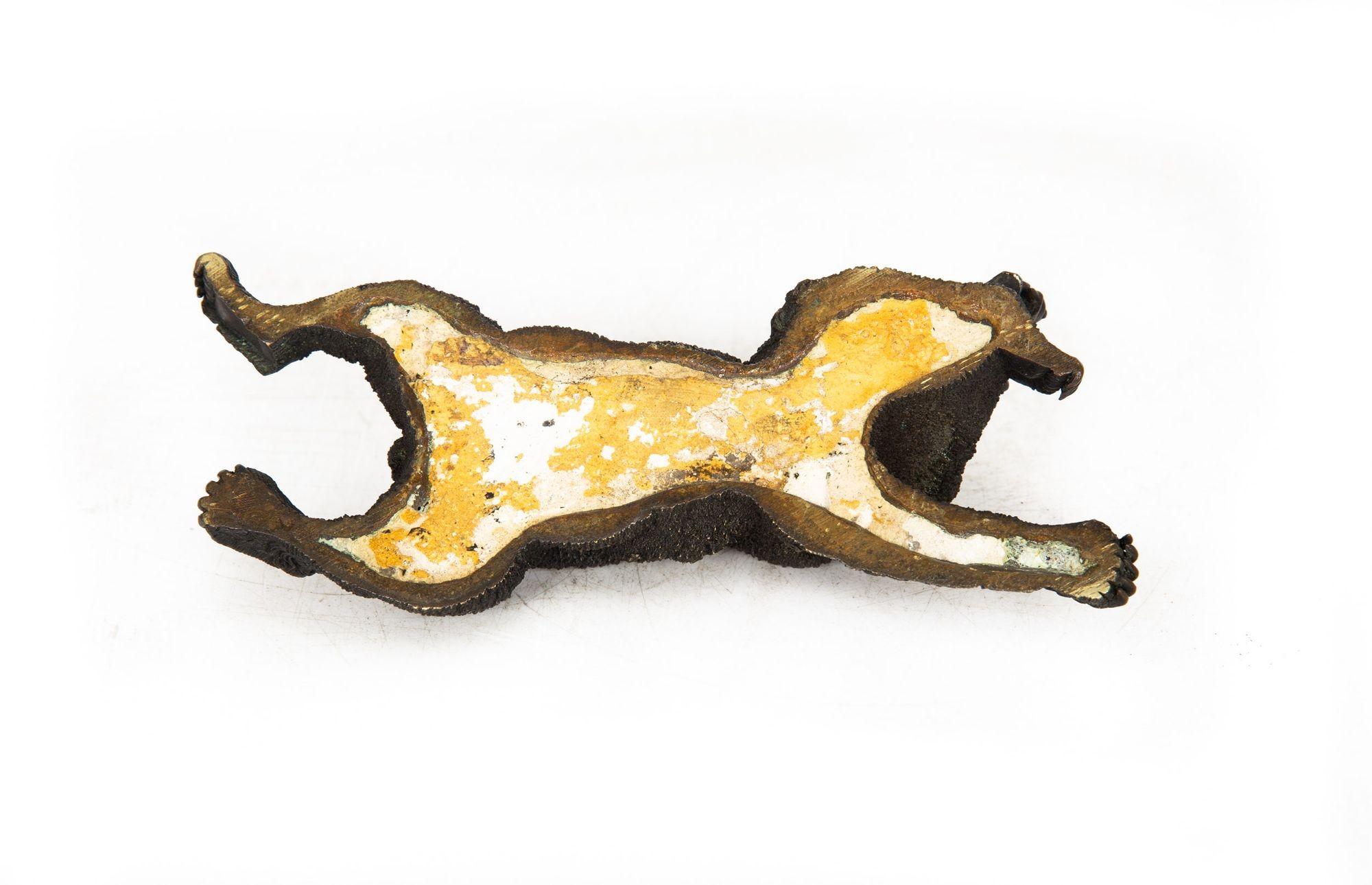Very Fine Russian Antique Bronze “Resting Bear” after Nikolai Lieberich For Sale 6