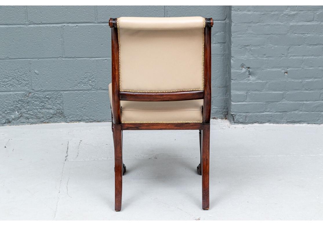 Very Fine Set of Twelve Ann Getty House English Regency Dining Chairs 5