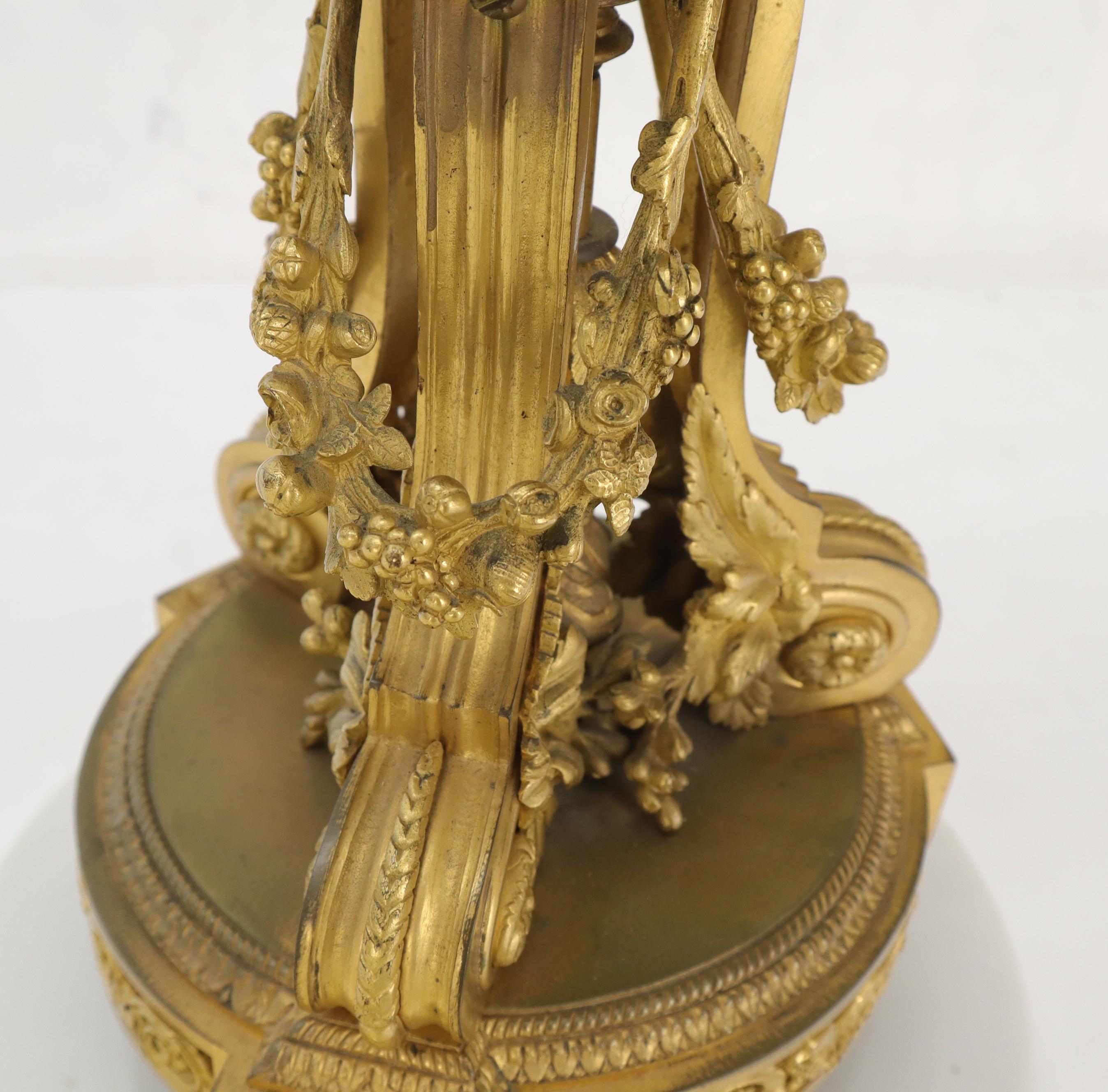 Very Fine Solid Bronze and Marble Base Glass Top Stand End Side Center Table 4