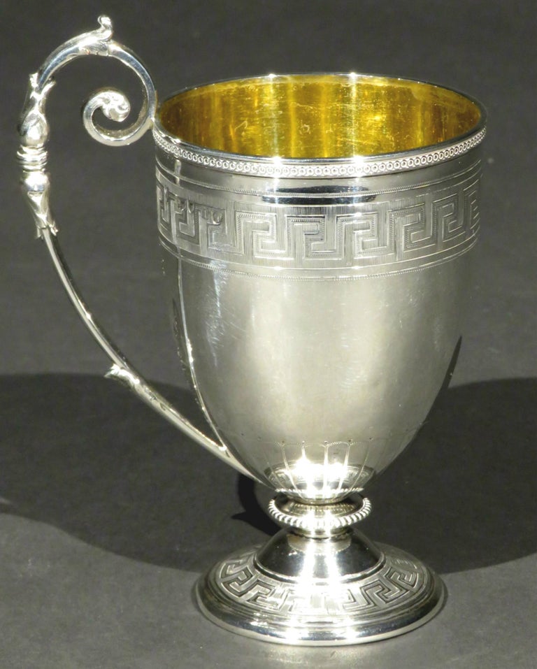 A Very Fine Sterling Silver Spirit Cup by Edward and James Barnard