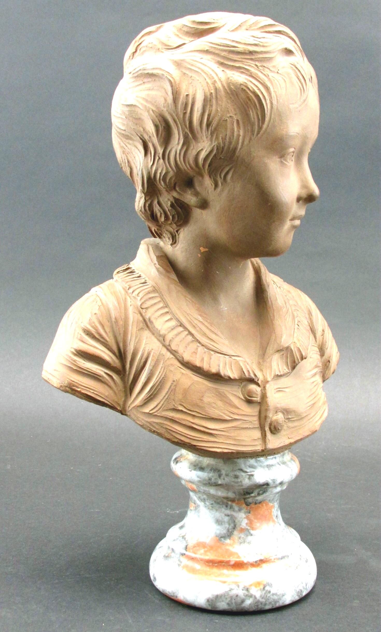 Victorien Très beau buste d'Alexandre Brongniart, d'après Jean-Antoine Houdon en vente