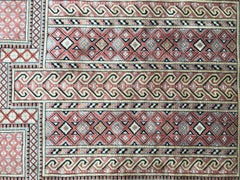 Alfombra de seda turca muy fina estilo Hereke