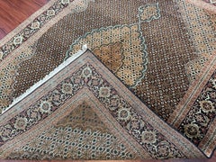 Very Fine Vintage Persian Tabriz Mahi Rug