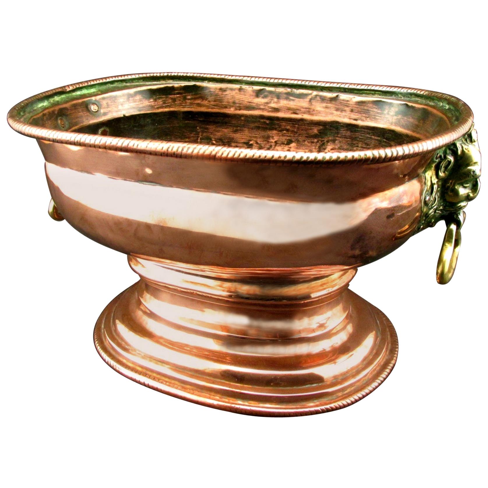 A Very Good 18th Century Copper Wine Cistern Wine Cooler, Netherlands Circa  1750 at 1stDibs | copper cistern, antique copper wine cooler