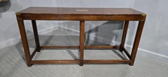 Very Good Mahogany Campaign Console Table