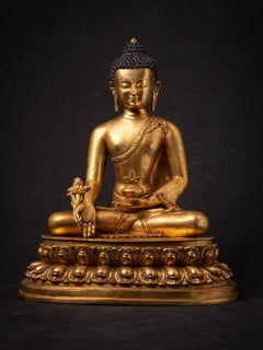 Very high quality bronze Nepali Medicine Buddha from Nepal