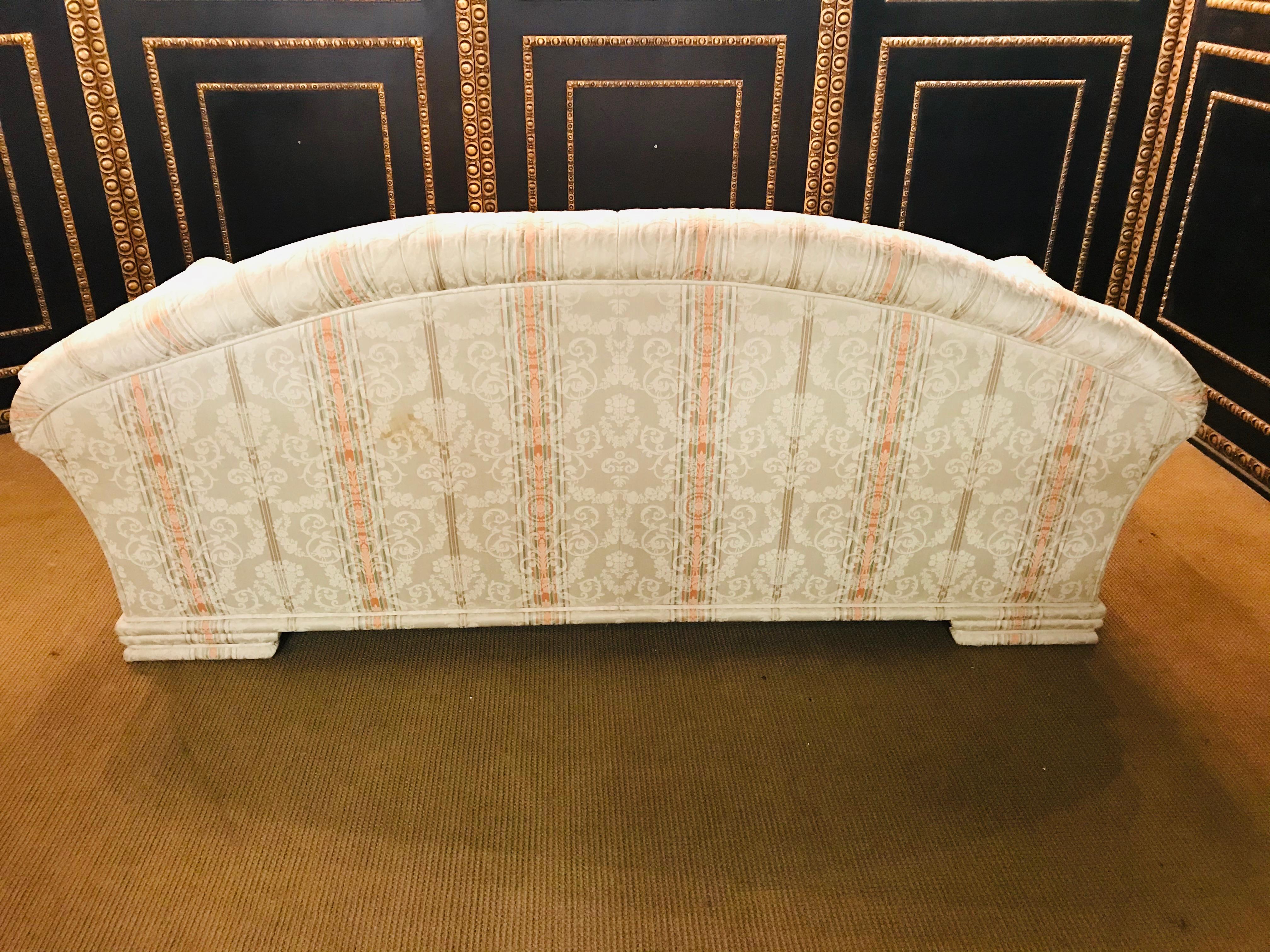 Very High-Quality Couch Set from the Bielefeld Workshops with Baroque Patterns 5
