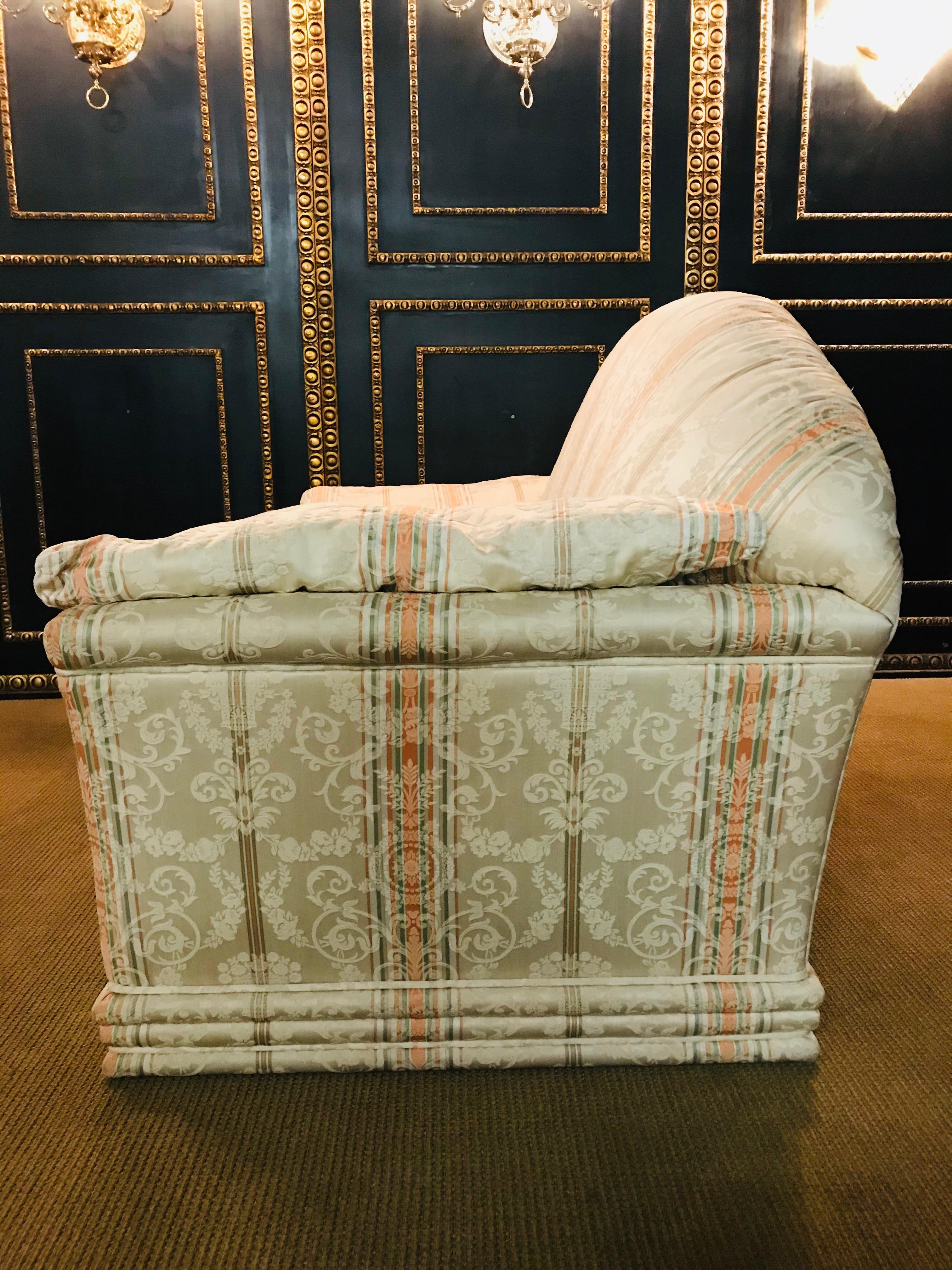 Very High-Quality Couch Set from the Bielefeld Workshops with Baroque Patterns 11