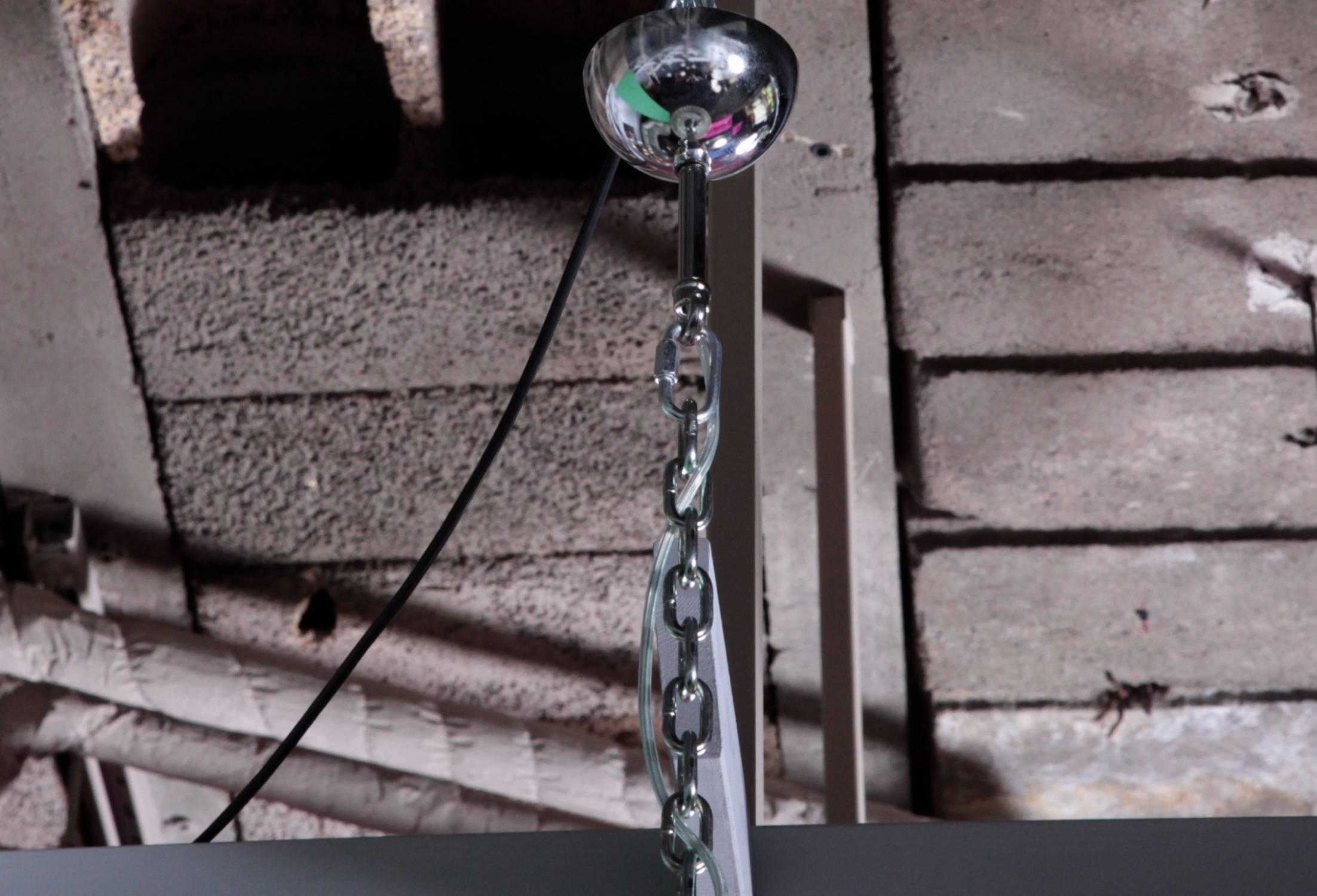Contemporary Very Huge Murano Glass Spiral Chandelier in the Manner of Venini For Sale
