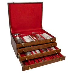 Very Important Cutlery Service by Christofle, 170 Pieces in its Case.