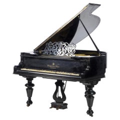 Piano demi-queue STEINGRAEBER & SOHNE de grande valeur, début du XXe siècle