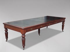 Sehr beeindruckend Mitte des 19. Jahrhunderts viktorianischen Zeitraum Mahagoni Konferenztisch