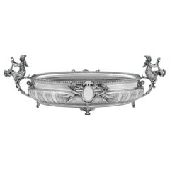 Very Impressive Sterling Silver Jardiniere - Koch & Bergfeld c. 1870-1885 Bremen