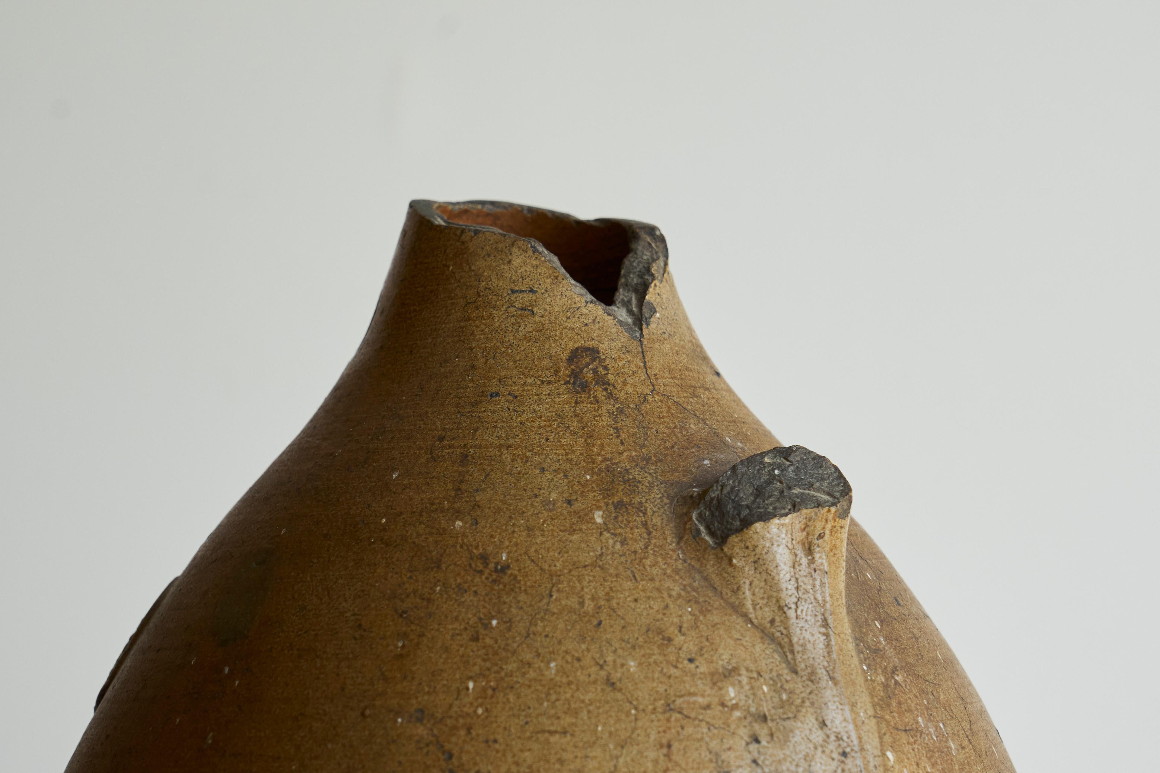 Jarro Bartmann muy grande del siglo XVII / Jarro Belarmino Gres esmaltado con sal en venta 5