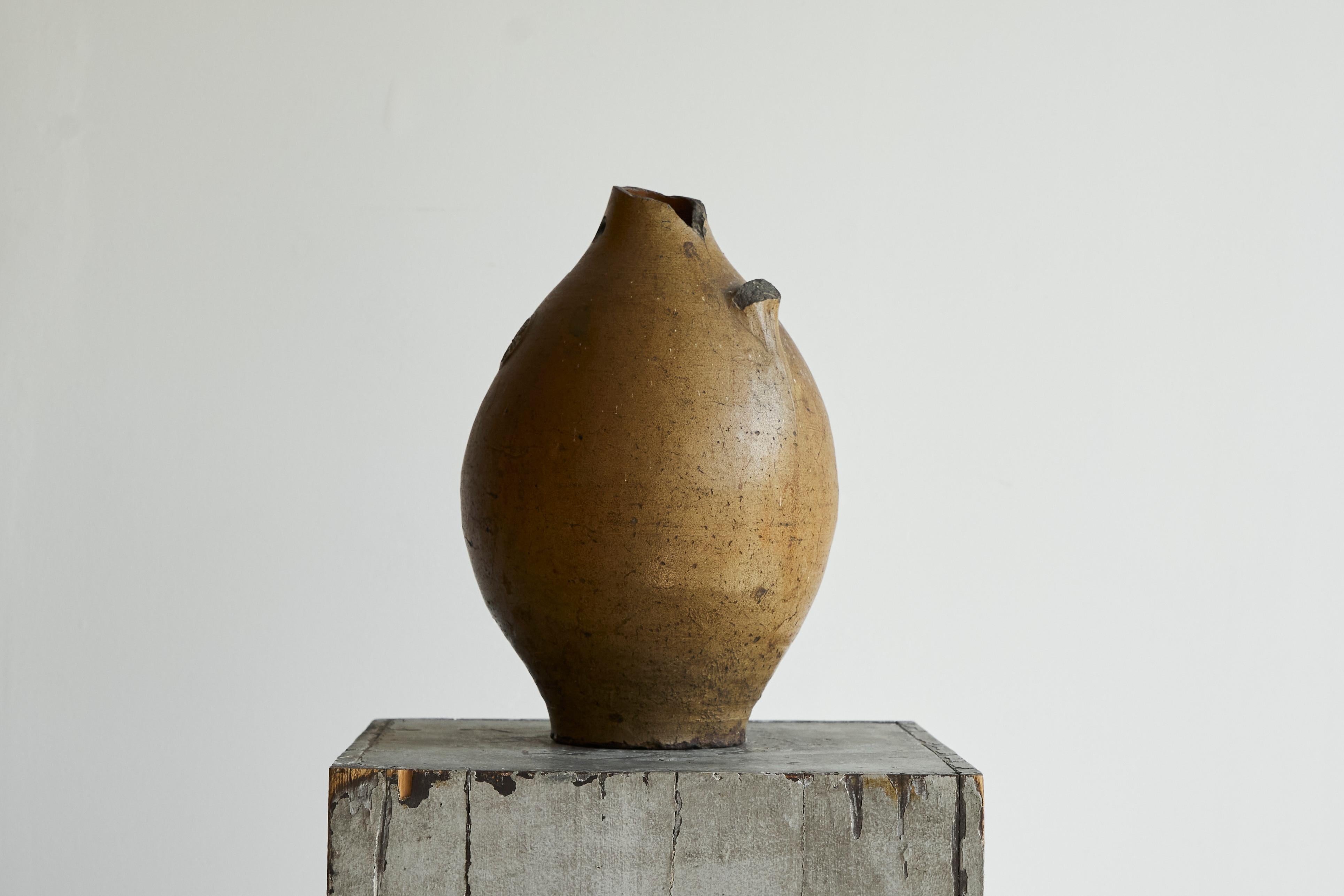 Jarro Bartmann muy grande del siglo XVII / Jarro Belarmino Gres esmaltado con sal en venta 1