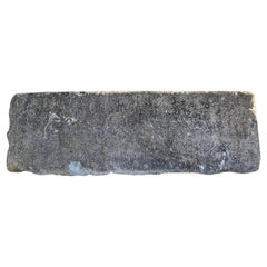 Very Large 18th C Hand-Carved French Limestone Trough