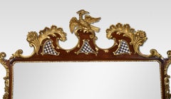 Very Large 18th Century Style Mahogany and Gilt Wall Mirror