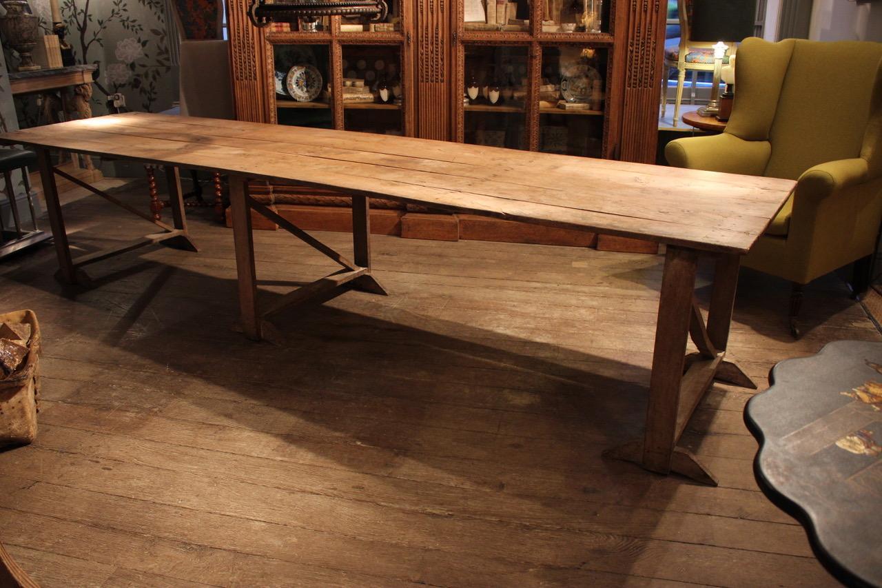 Very Large 1940s French Vendange Table 4