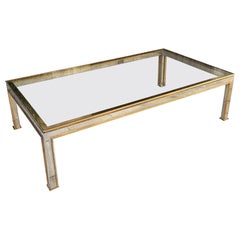 Very Large 1960s Romeo Rega Style Brass Table