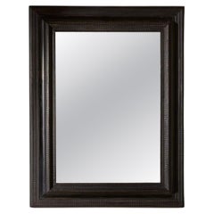 Espejo de pared italiano ebonizado del siglo XIX, muy grande - N.º 7
