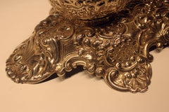 Very Large 19th Century English Sterling Silver Centerpiece