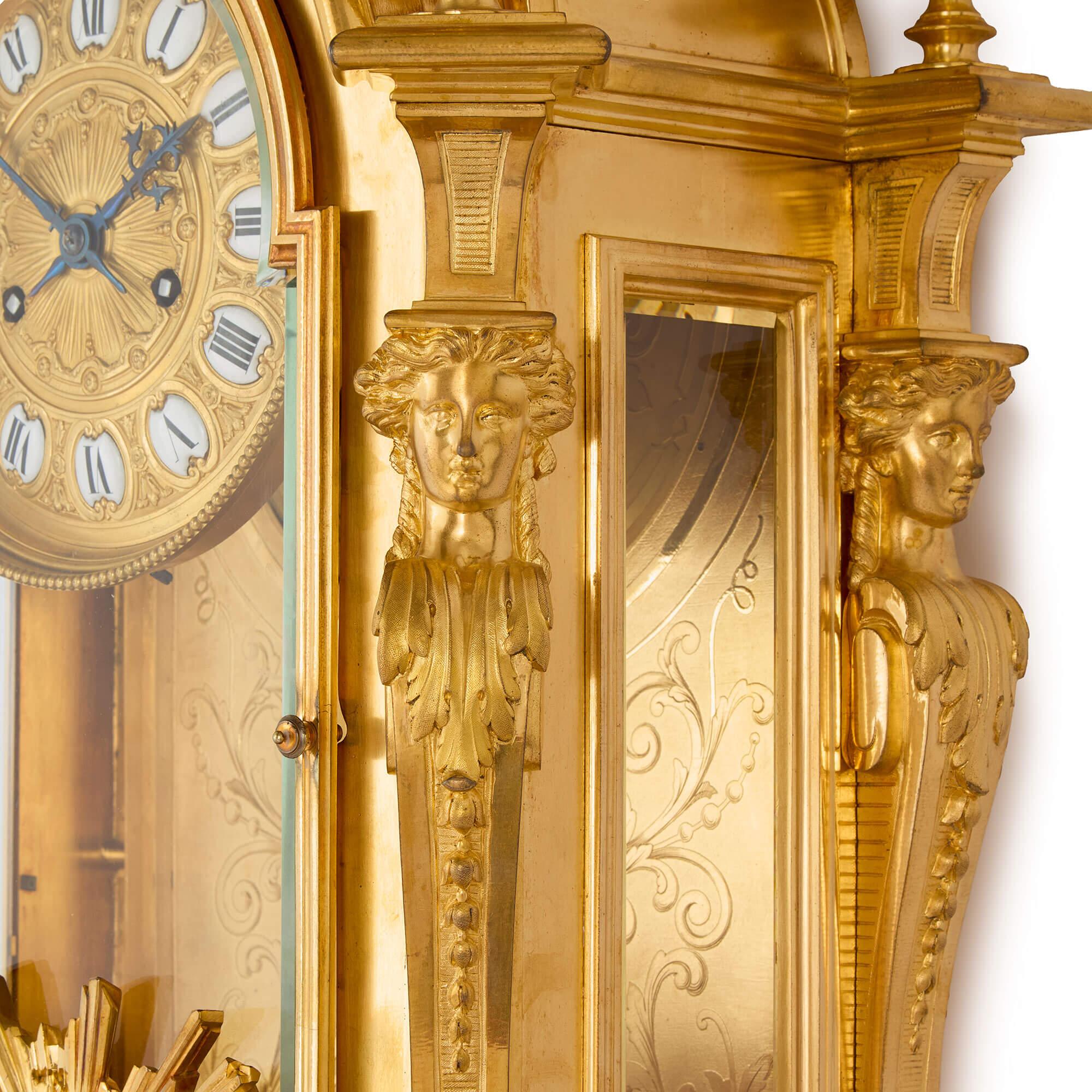 Gran Reloj Cartel Francés del Siglo XIX de Paillard en Bueno estado para la venta en London, GB