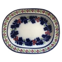 Very Large 19th Century Ironstone Ceramic Platter