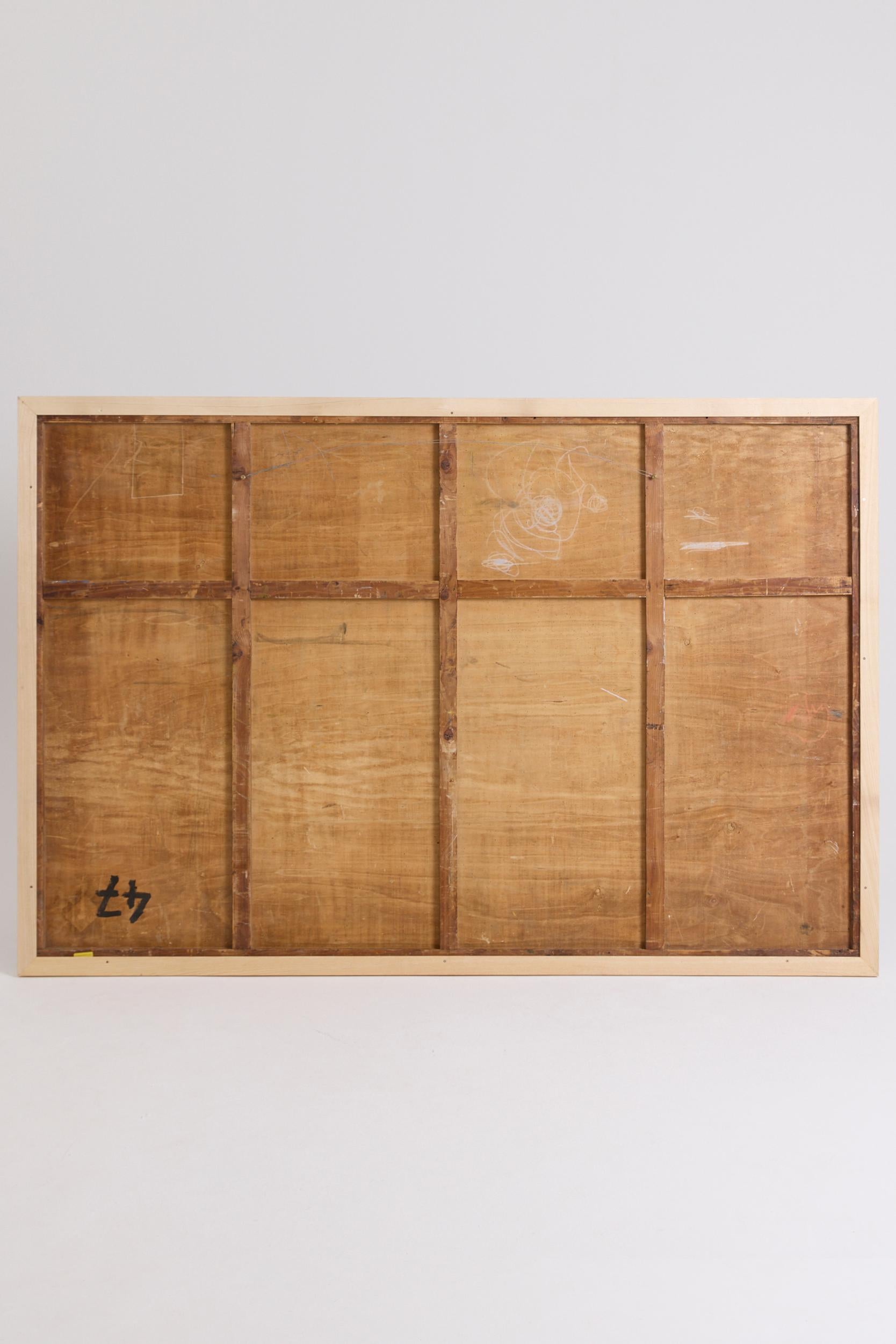 Très grande peinture abstraite en vente 5