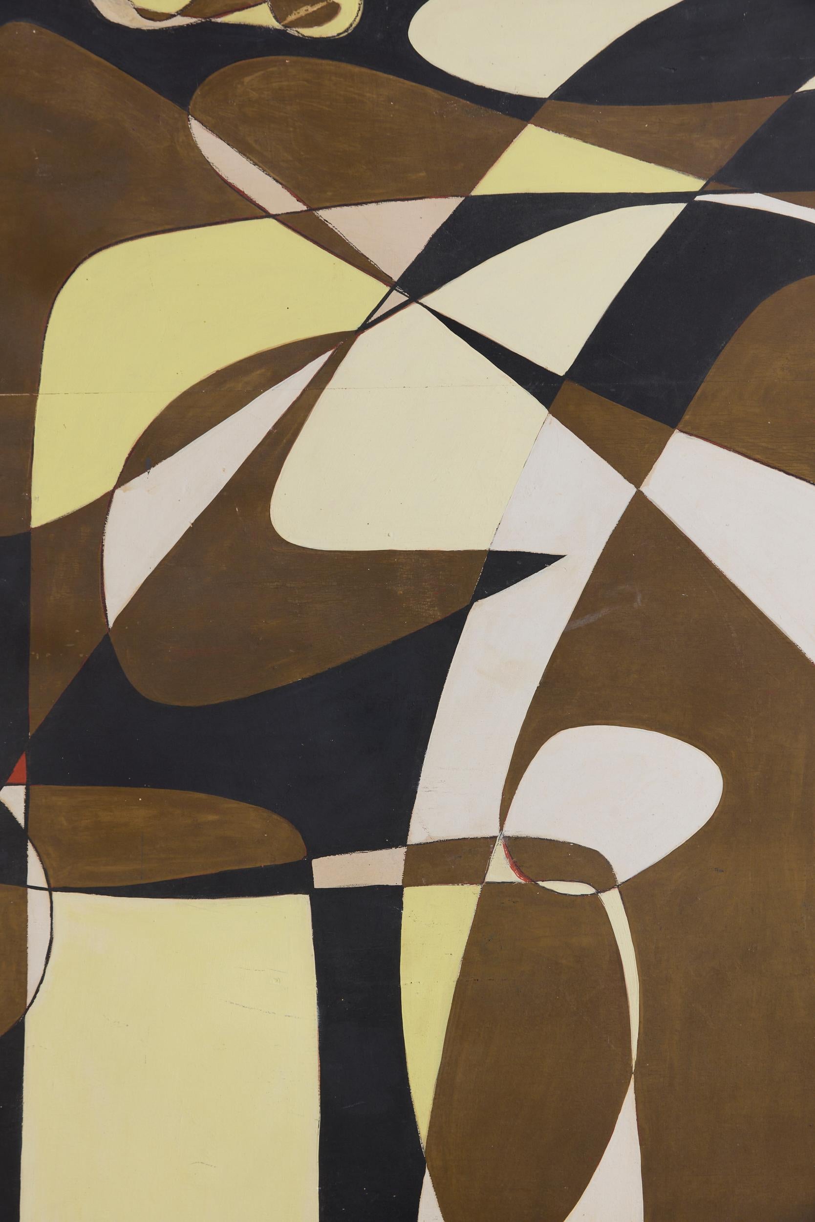 Très grande peinture abstraite Bon état - En vente à London, GB