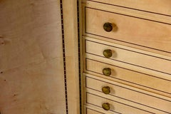 very large and elegant art deco sideboard opening 6 doors; very nice interior