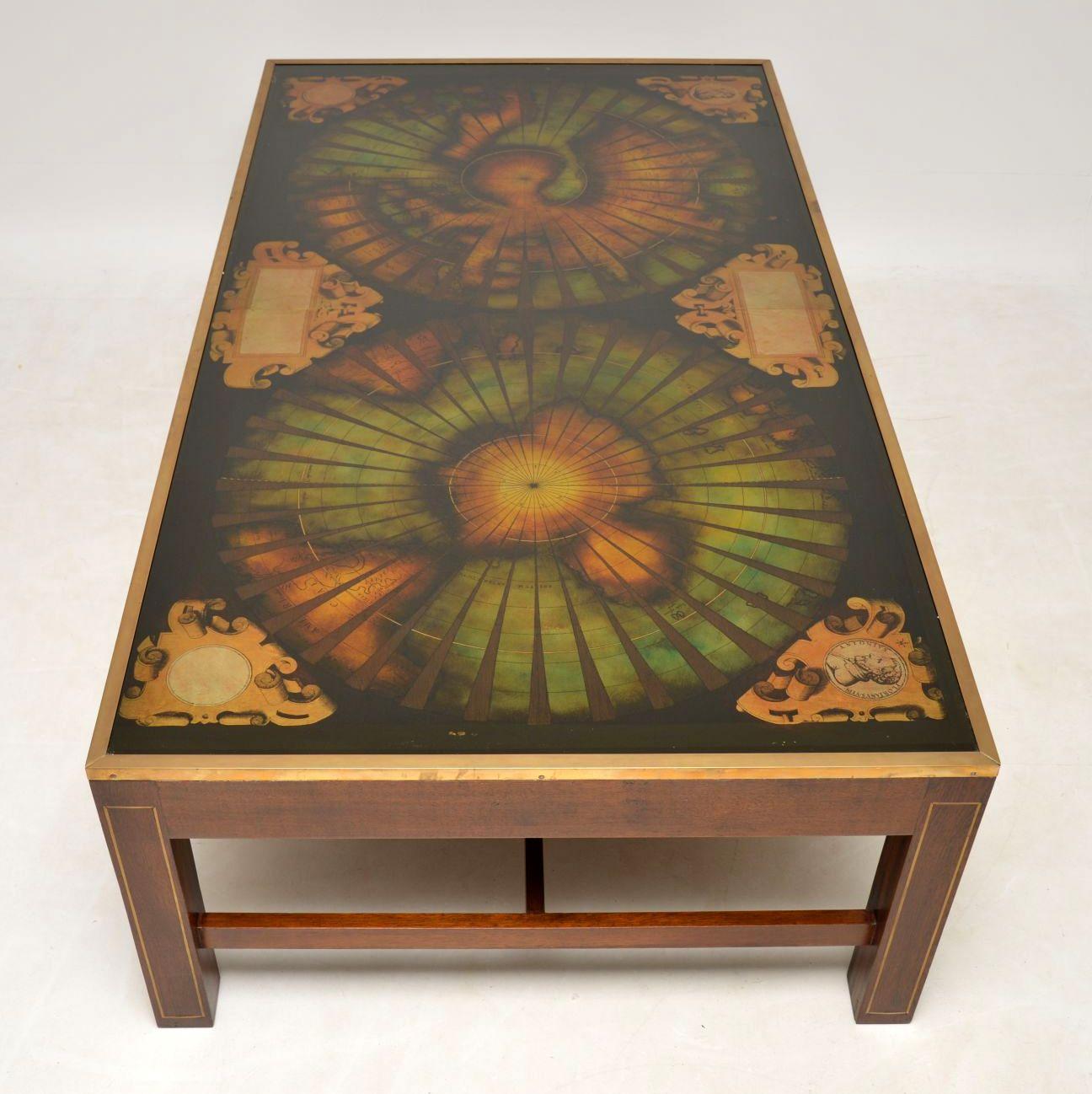 large antique coffee table