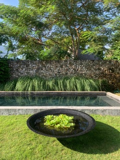Antique Corten Steel Bowl / Garden Water Bowl / Planter / Fire Bowl