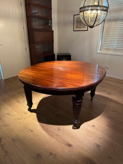 Very large antique dining table