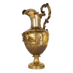 Very Large Antique English Silver-Gilt Equestrian Trophy by Paul Storr