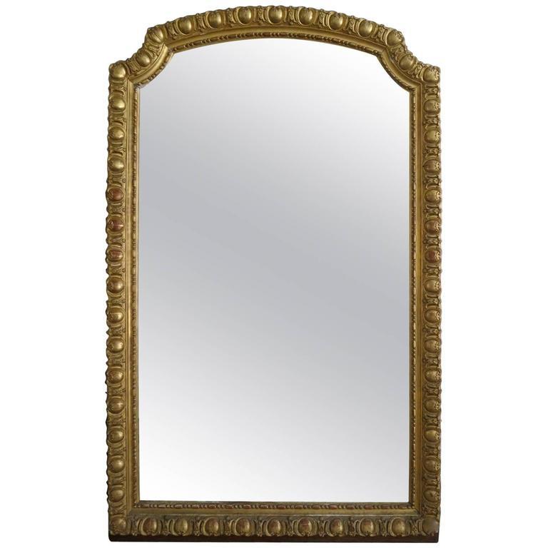 antique french gilt mirror