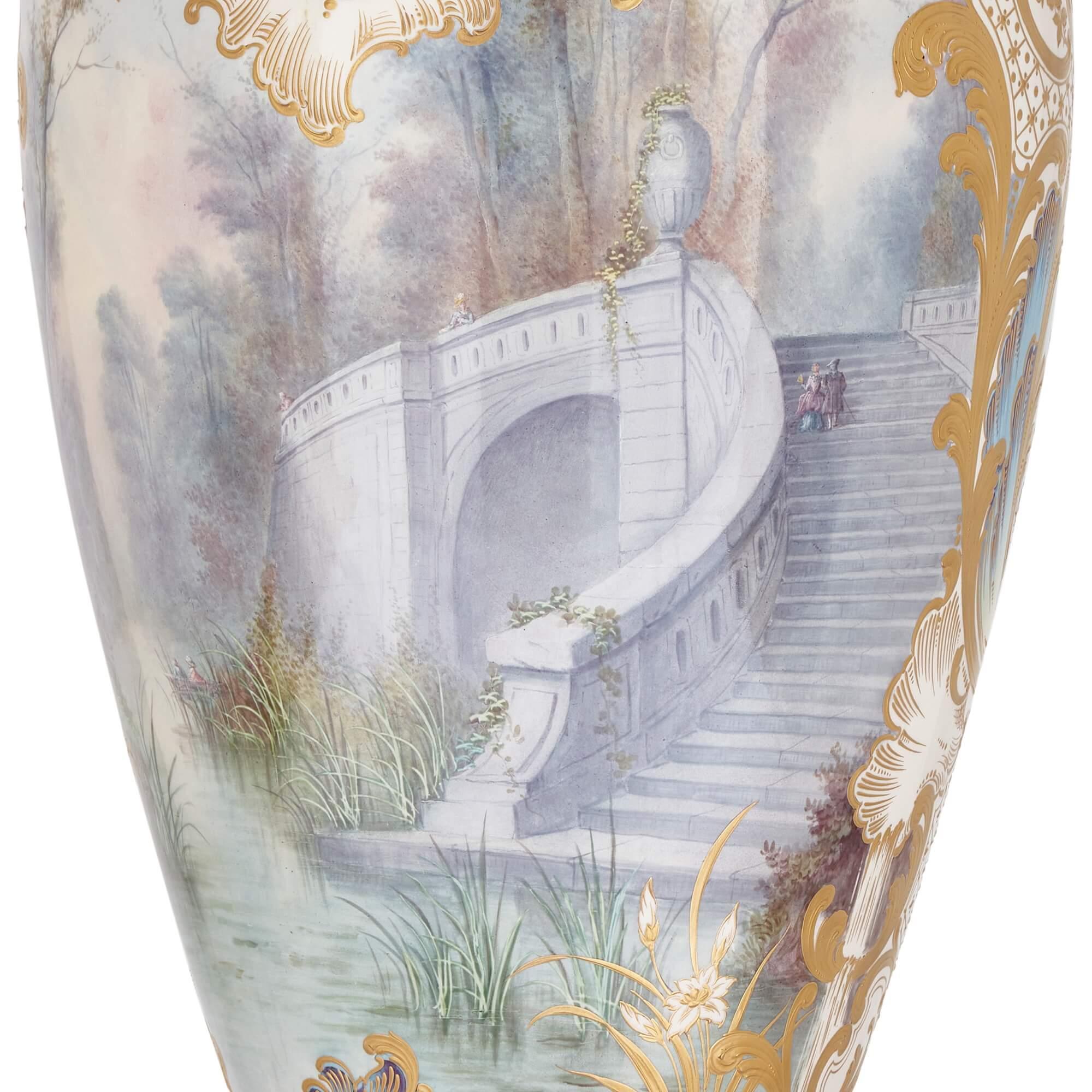 antique french vase