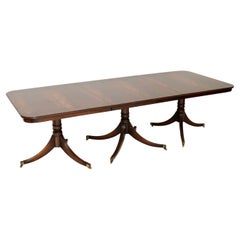 Very Large Antique Regency Style Extending Dining Table