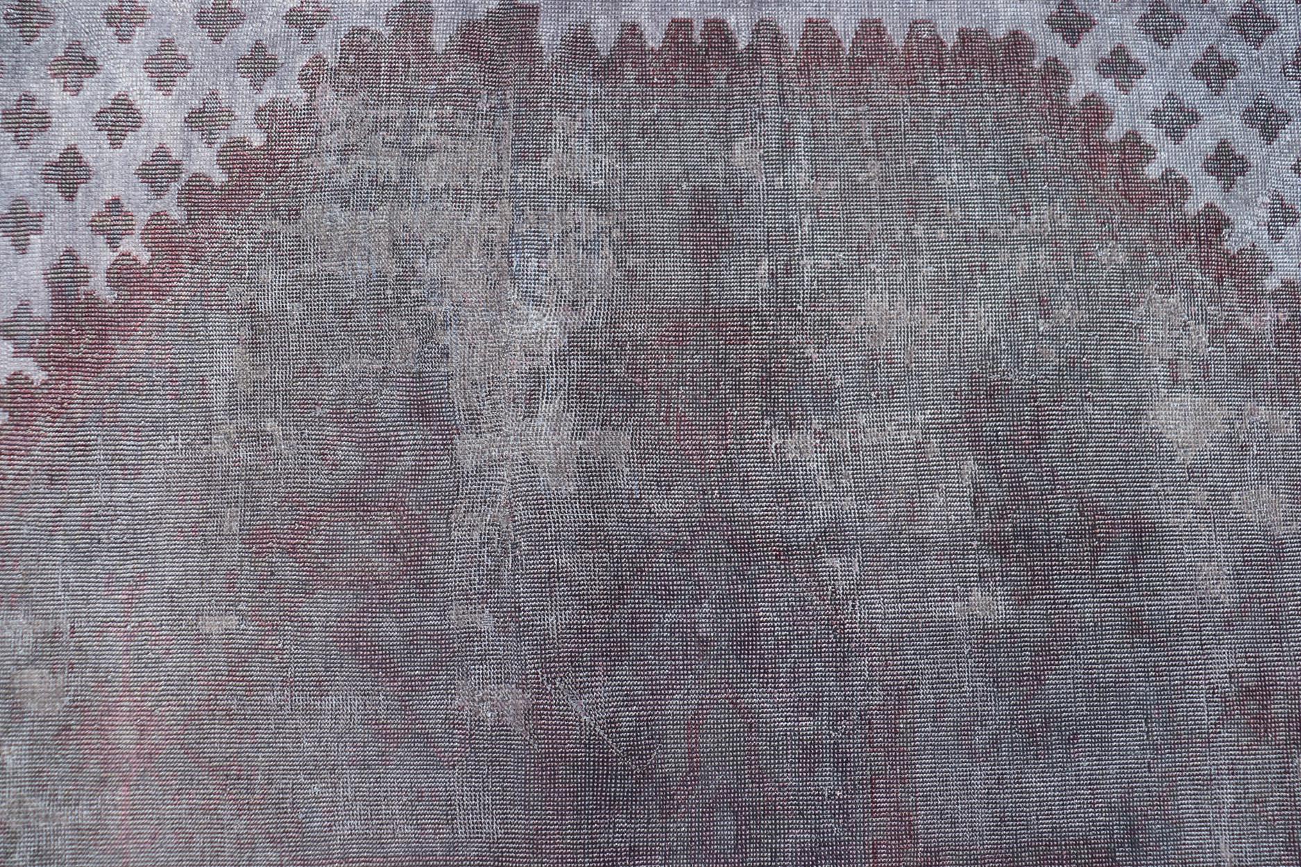 Oushak turco antiguo muy grande con medallón geométrico  12'10 x 22'10 en venta 11
