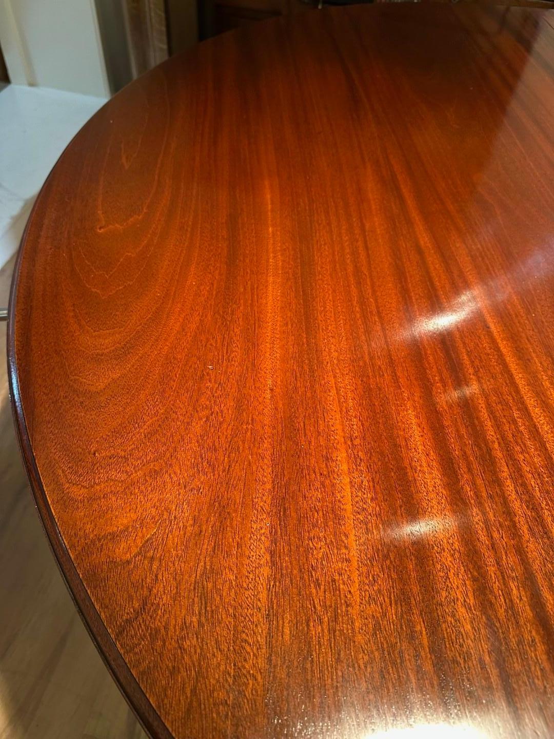 Very large antique Victorian dining table For Sale 11